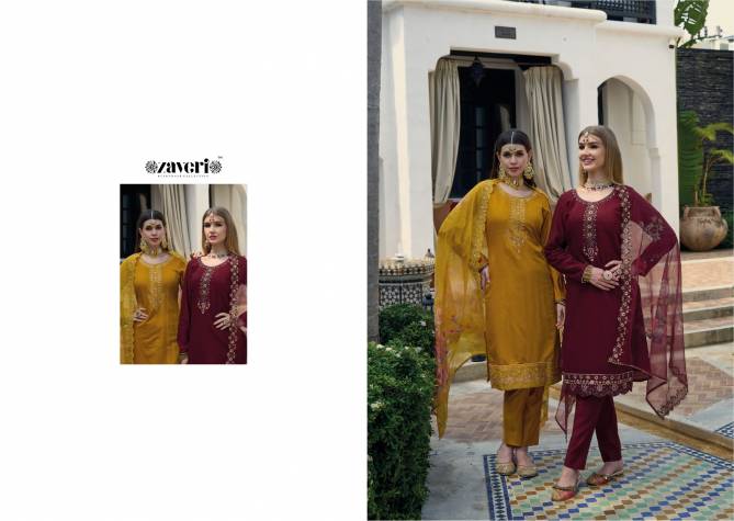 Sabway By Zaveri 1551-1554 Readymade Salwar Suits Catalog